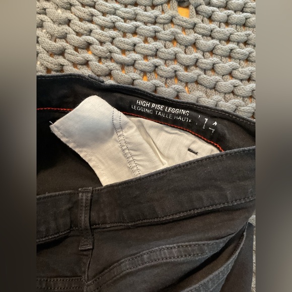 Tommy Hilfiger Denim Women’s High Rise Leggings Black Size 14 - Picture 7 of 14